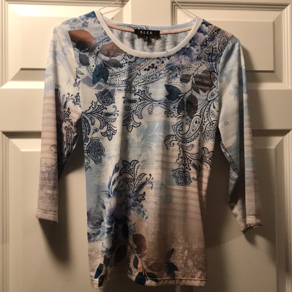Paisley watercolor tea
